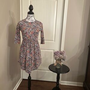 Tea Collection Multicolor Floral Kids Dress